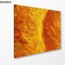 Canvas print Wheat abstract, side