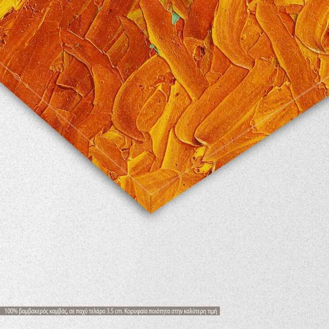 Canvas print Wheat abstract, detail