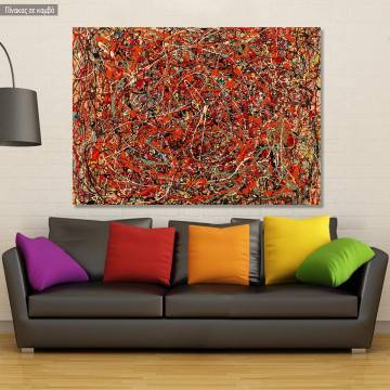 Canvas print Swirl abstract