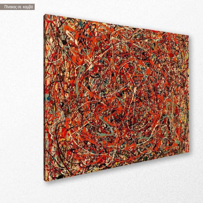 Canvas print Swirl abstract, side