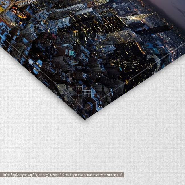 Canvas print Manhattan at sunset, detail