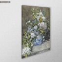 Canvas print Spring bouquet, Renoir, side