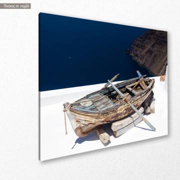 Canvas print Firostefani Santorini Greece Framed canvas View 1 2