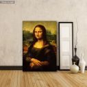 Πίνακας ζωγραφικής Mona Lisa, Leonardo da Vinci, αντίγραφο σε καμβά