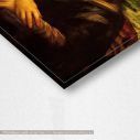 Πίνακας ζωγραφικής Mona Lisa, Leonardo da Vinci, αντίγραφο σε καμβά, λεπτομέρεια