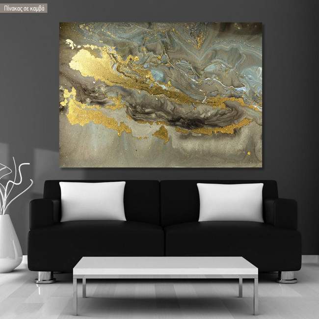 Πίνακας σε καμβά Gold marble texture
