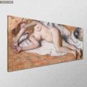 Canvas print Reclining nude, Degas E, side