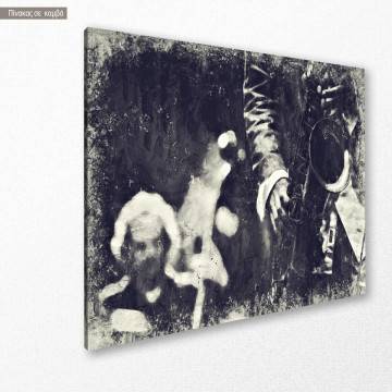 Canvas print Jazz, the painting 2