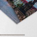 Canvas print Sunset in Prague, detail