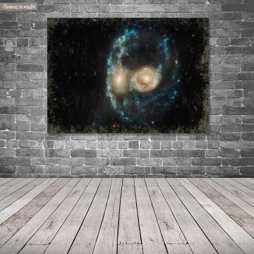 Canvas print The galaxy painting
