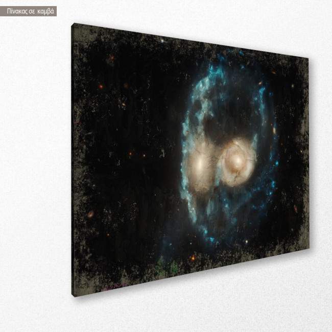 Πίνακας σε καμβά The galaxy painting, κοντινό