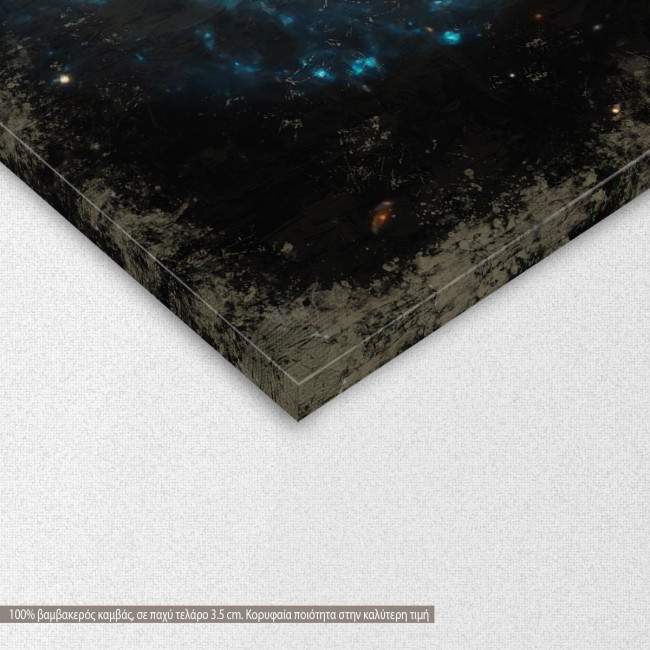Πίνακας σε καμβά The galaxy painting, λεπτομέρεια