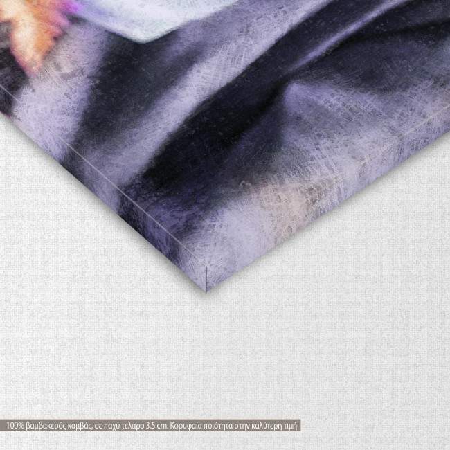 Canvas print Beautiful flower bouquet, detail