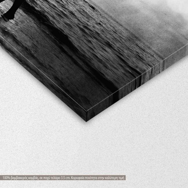 Πίνακας σε καμβά Red sunset κiss, λεπτομέρεια