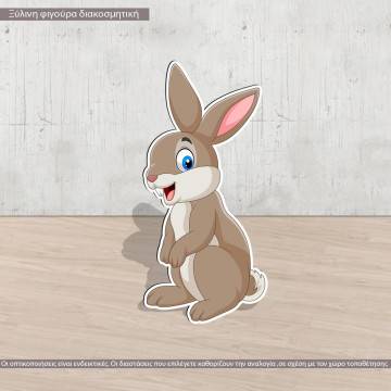 Wooden figure little elephant