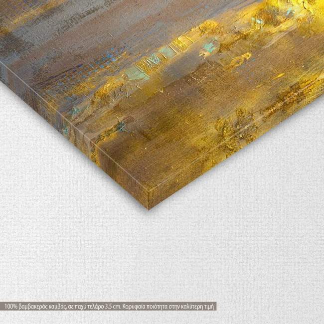 Canvas print Textured abstract painting, detail