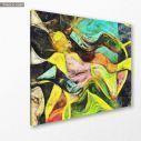 Canvas print Abstract selection XIX, side