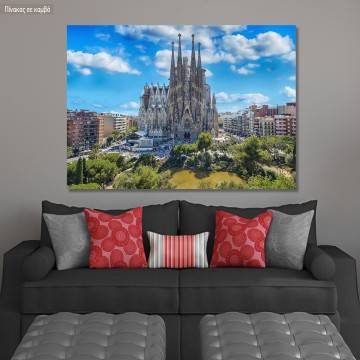 Canvas print Barcelona, Sagrada Familia