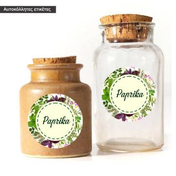 Sticker labels Blackboard oval and circles