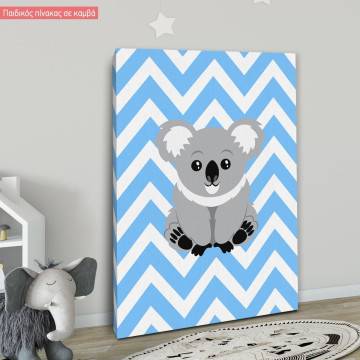 Canvas print Chevron Koala 2