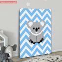 Canvas print Chevron Koala