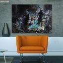 Canvas print  The souls of Acheron, Hirémy Hirschl A.