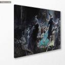 Canvas print  The souls of Acheron, Hirémy Hirschl A, side