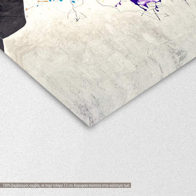 Canvas print The creative mind, detail