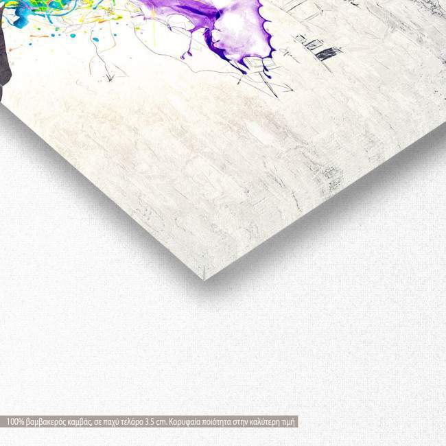 Canvas print The creative mind, panoramic, detail