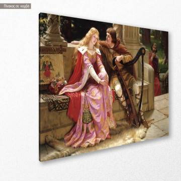 Πίνακας ζωγραφικής The end of the song, Leighton Edmund, αντίγραφο σε καμβά 2