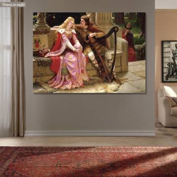 Πίνακας ζωγραφικής The end of the song, Leighton Edmund, αντίγραφο σε καμβά