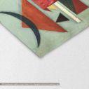 Πίνακας ζωγραφικής Soft hard, Kandinsky W, αντίγραφο σε καμβά, λεπτομέρεια