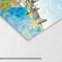 Canvas print Travel the world monuments