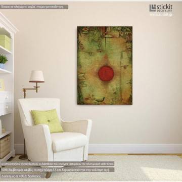 Canvas print On the edge, Klee Paul