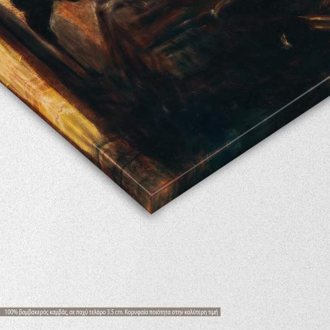 Canvas print Tango, four panels, detail