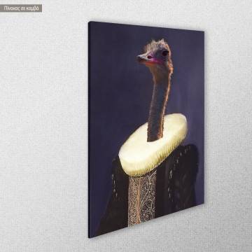 Πίνακας ζωγραφικής Portrait of Aletta Hanemans reart (original Hals F) αντίγραφο σε καμβά Όψη 1 2