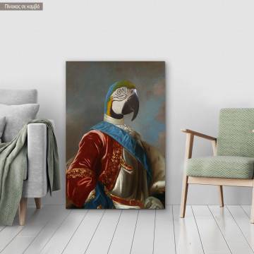 Canvas print Portrait de Louis, reart (original Grand Dauphin de France)
