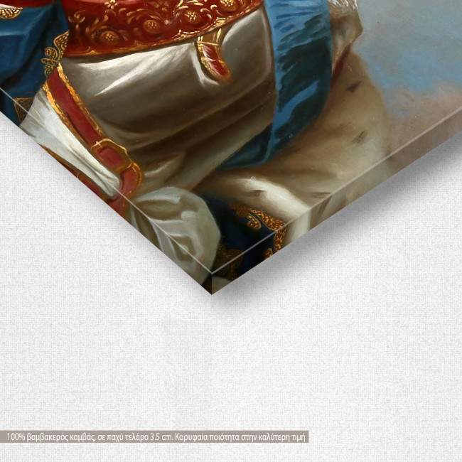 Canvas print Portrait de Louis, reart (original Grand Dauphin de France), detail