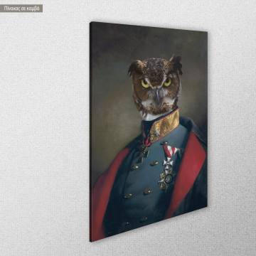 Canvas print Portrait of Count Alexander von Mensdorff-Pouilly reart (original Friedrich von Amerling) View 1 2