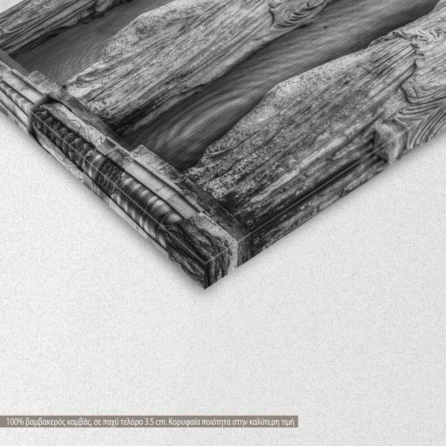 Canvas print Caryatides, two panels, detail