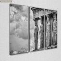 Canvas print Caryatides, side