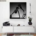 Canvas print Pilates instructor