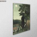 Canvas print The snake charmer, Rousseau H, side