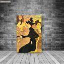 Canvas print Divan Japonais, Henri Toulouse Lautrec