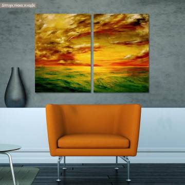 Canvas print Santa Rosa, two panels