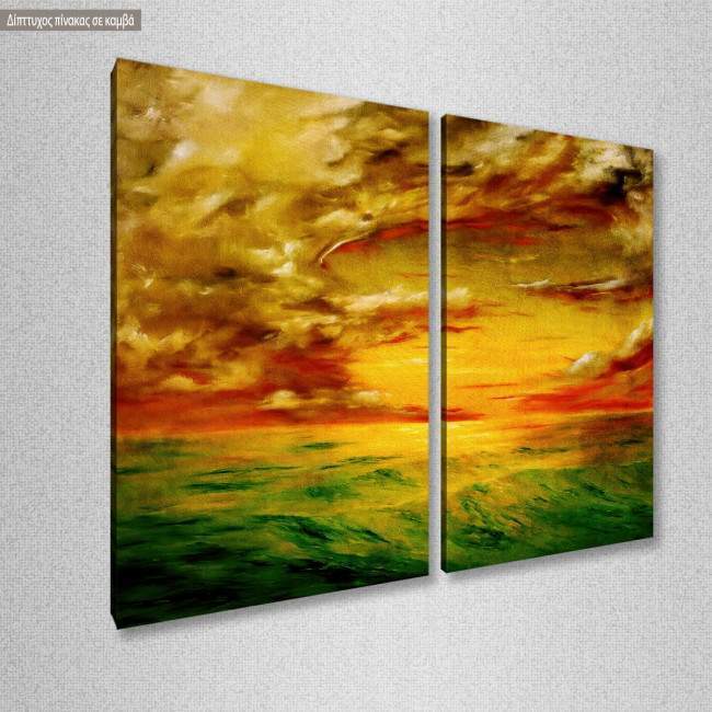 Canvas print Santa Rosa, two panels, side