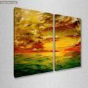 Canvas print Santa Rosa, two panels, side