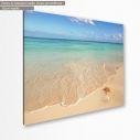 Canvas print Turquoise caribbean, side