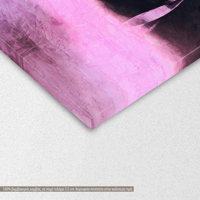 Canvas print Abstract  moon and glass figures, detail