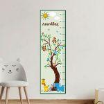 Wall stickers height measure Jungle time 